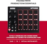 Akai MPD218 USB MIDI Pad Controller with MPC Pads 3 Banks 18 Knobs view 3