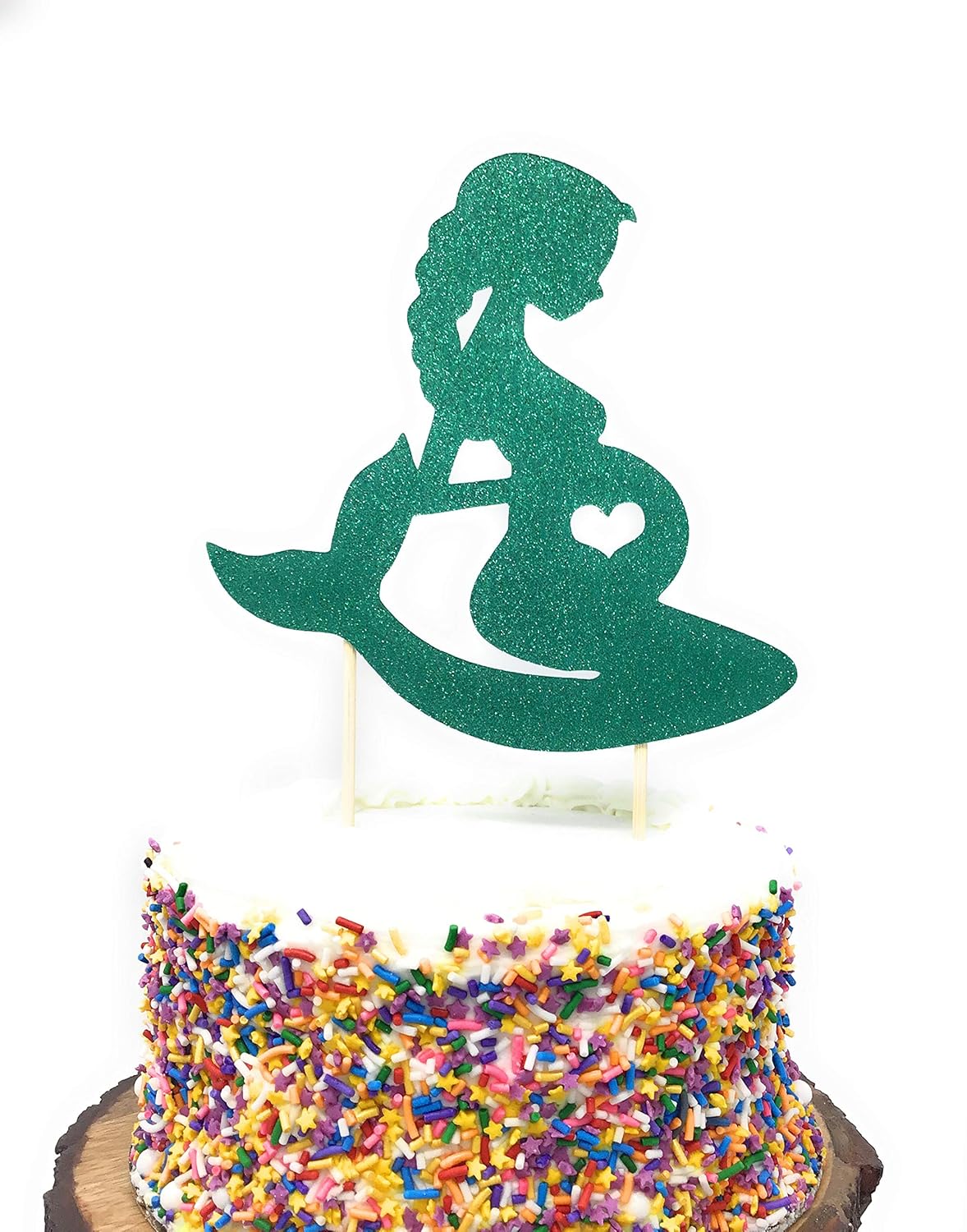 Pregnant Mermaid Baby Shower Cake Topper Cake Toppers For Mermaid
