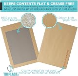 Triplast 100 x A4 C4 Rigid Back Mailers Peel & Seal 324x229mm view 4