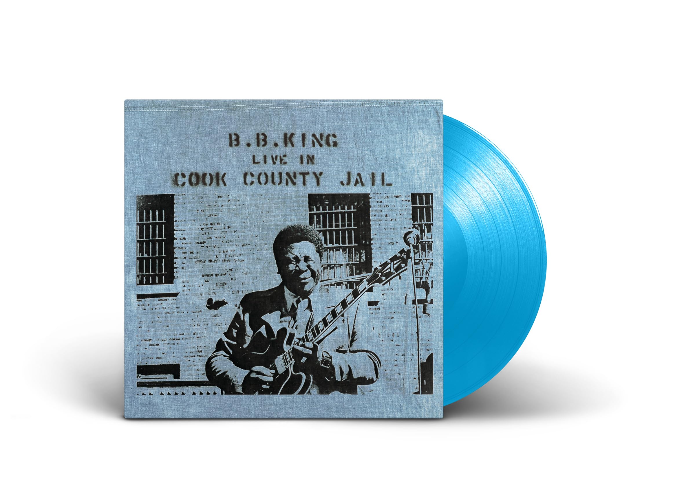 Live In Cook County Jail - Limited Sky Blue Colored Vinyl Image