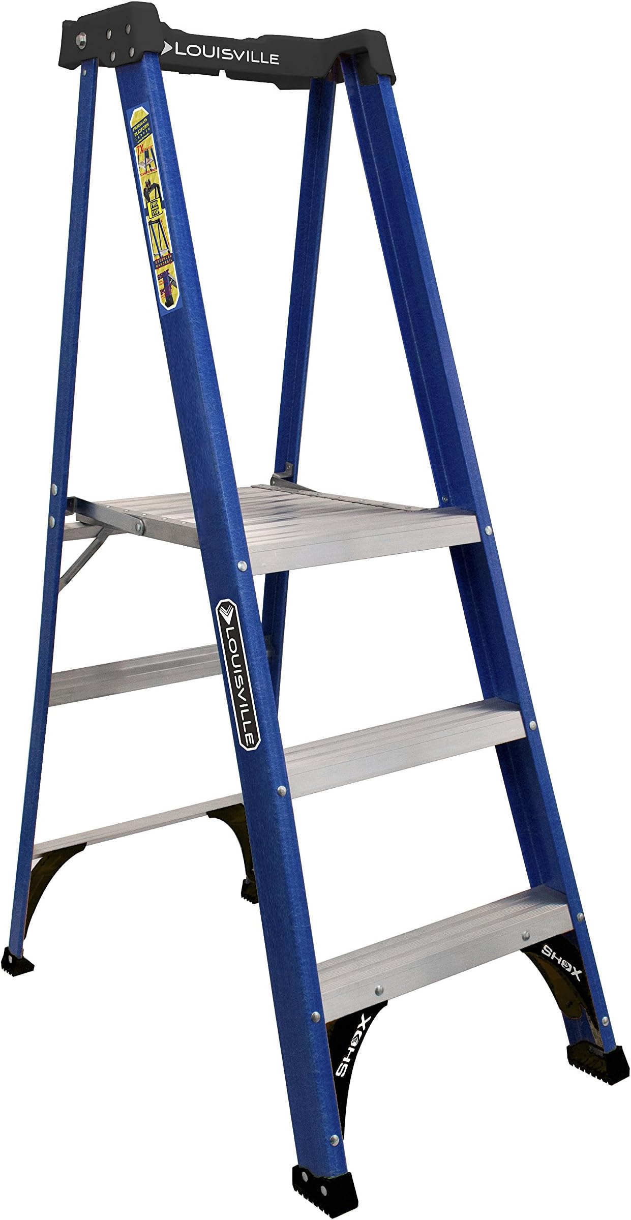 LOUISVILLE LADDER FXP4003 FBG Stepladder, 3'