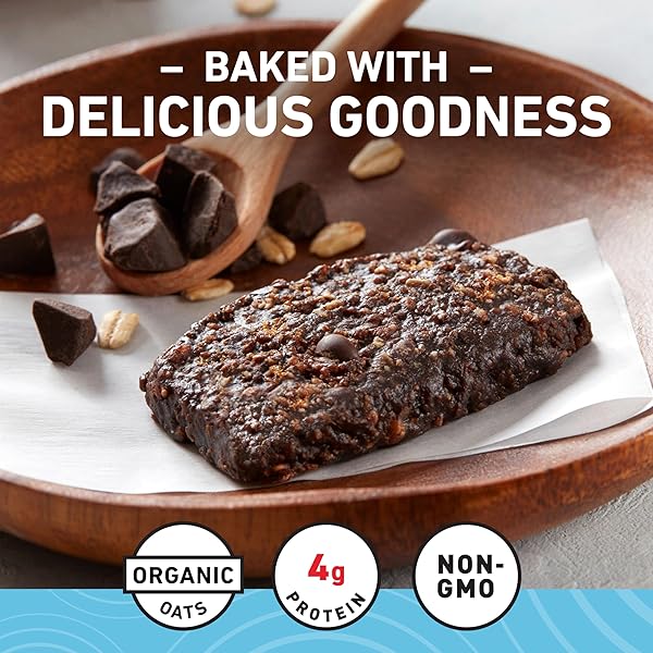 CLIF BAR MINIS – CHOCOLATE BROWNIE FLAVOR – MADE WITH ORGANIC OATS – 4G PROTEIN – NON-GMO – PLANT BASED – SNACK-SIZE ENERGY BARS – 0.99 OZ. (20 PACK)