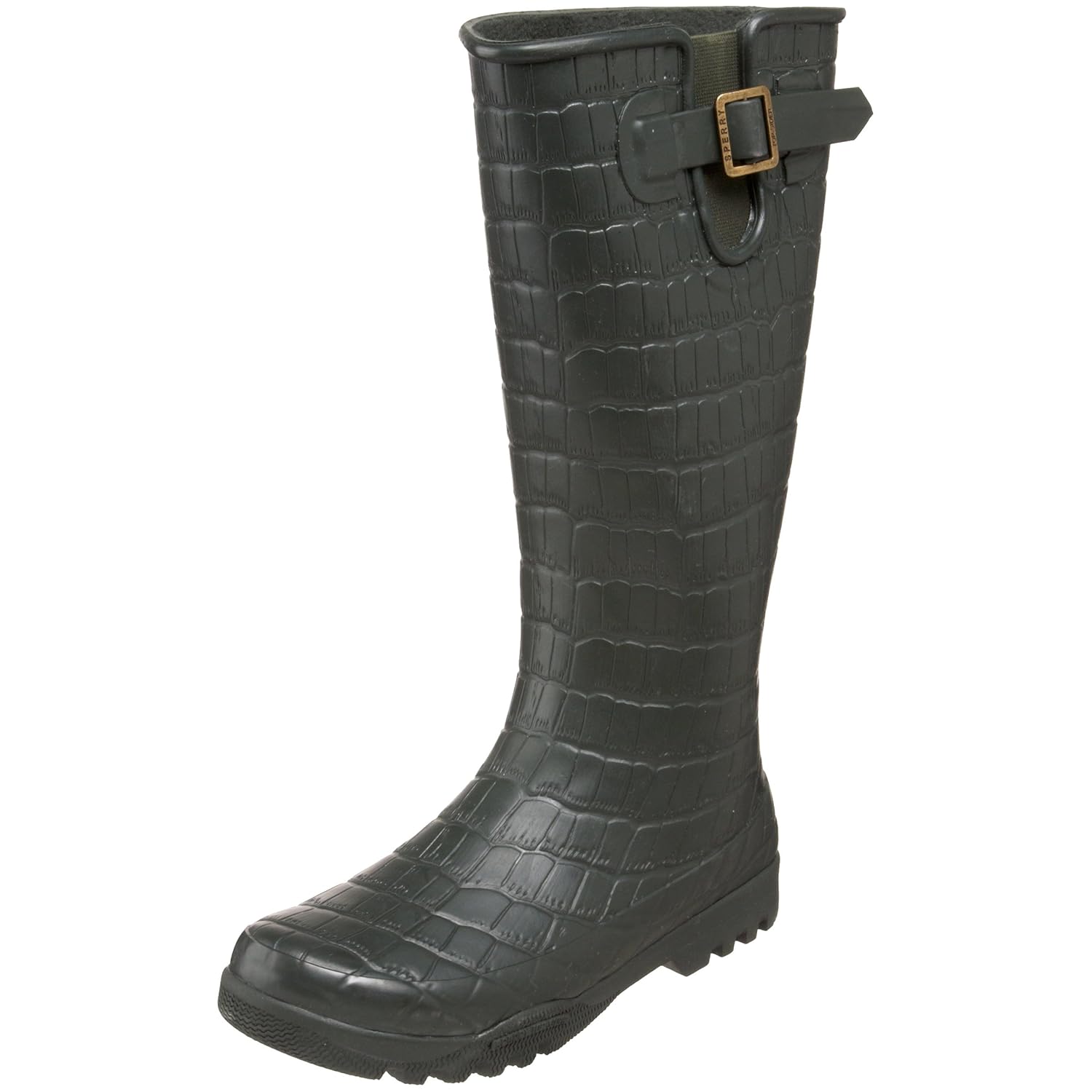 sperry tall rain boots