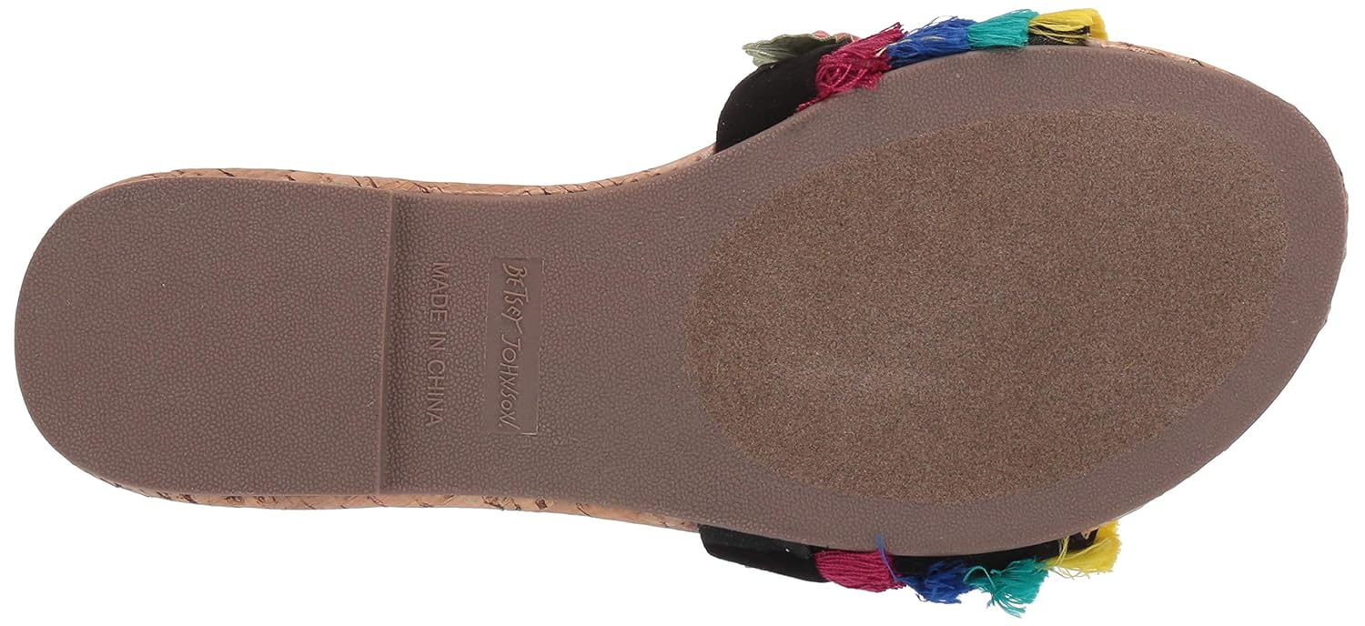 betsey johnson bloomer flat sandals