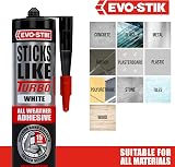 EVO-STIK Sticks Like Turbo Adhesive White 290ml All Weather Fast Setting view 4