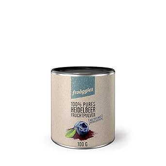frooggies Fruchtpulver Heidelbeere, 100 g