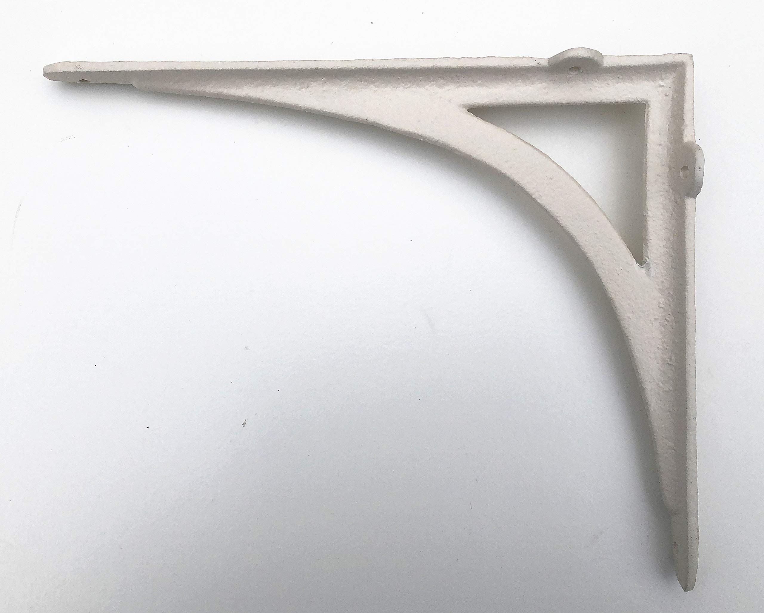 Spring life Cast Iron Ornate Shelf Bracket 24.5cm x 19.5cm in 3 colours (cream)