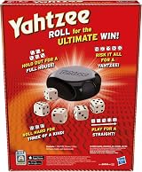 Hasbro Yahtzee Score Pad Board Game with Dice Cup Cards Chips Instructions view 2