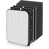 3500 Replacement Filter Compatible with Air Doctor AD3000/AD3500/AD3500i Version Air Purifiers โ 1 Premium Filter + 2 Carbon Filters + 4 PreFilters โ Compare to Part #ADF3001 ADF3002 ADF3003