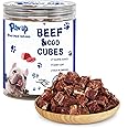 PAWUP Dog Treats Training Rewards, Beef Cod Cubes, 1% Taurine Added, 12.5 oz, Rawhide Free, Grain Free, Low Fat Dog Training Rewards and Snacks, No Additives