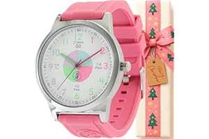OWLCONIC Analog Kids Watch - Girls & Boys Watches Ages 7-12 - Kids Analog Watch - Telling Time Teaching Tool - Gift Watches for Girls and Boys