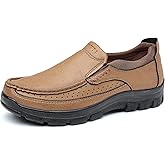 Coramtty Men's Slip on Loafers Casual Shoes Soft Lightweight Slippers Breathable Comfort Dress Shoes for Male Walking Flat Outdoor