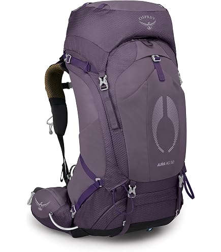 Osprey Aura AG 50L Women's Backpacking Backpack, Vestal Grey, X-Small : Sports & Outdoors