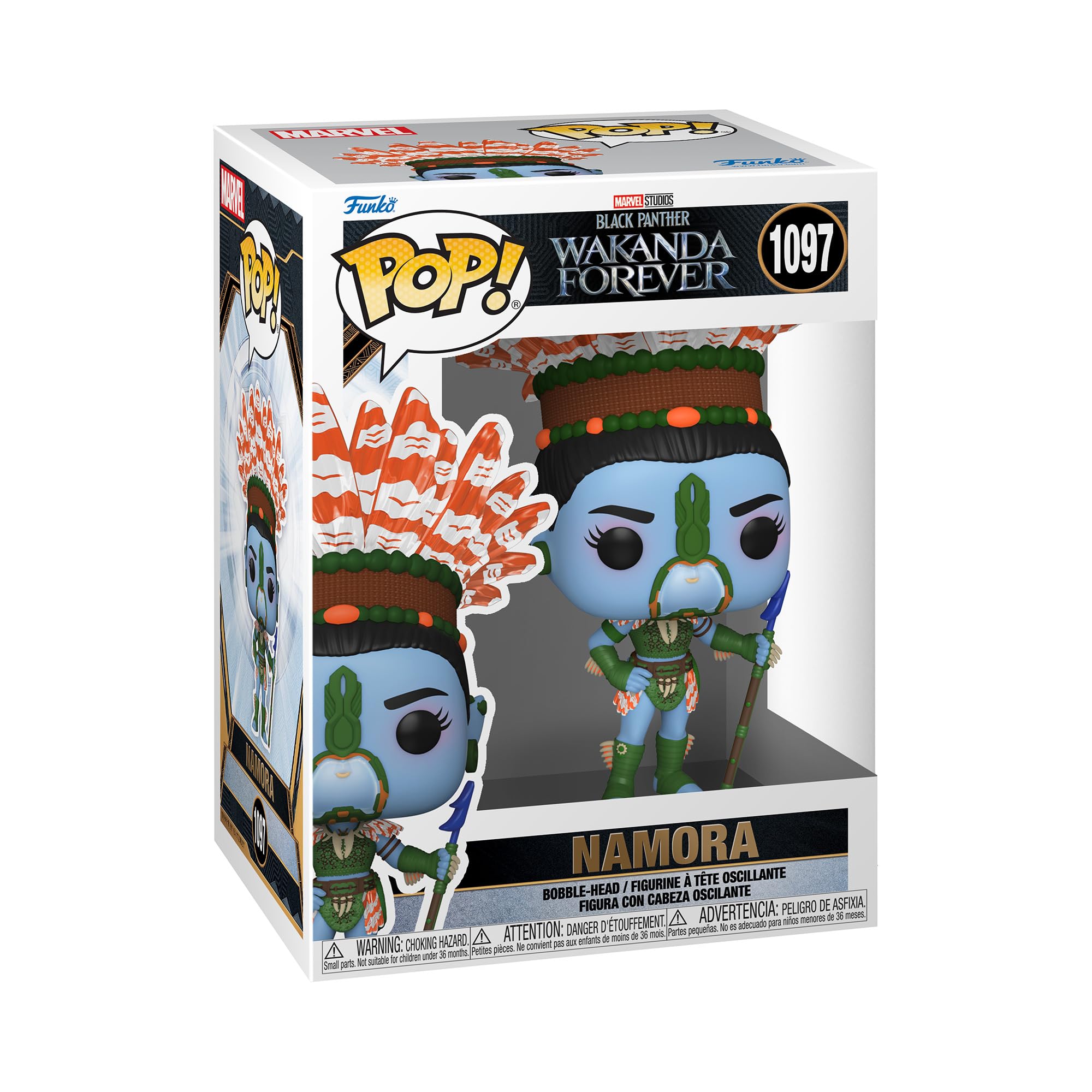 Funko POP! Marvel - Black Panther: Wakanda Forever - Namora - Collectable Vinyl Figure - Gift Idea - Official Merchandise - Toys for Kids & Adults - Movies Fans - Model Figure for Collectors — image 1