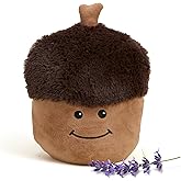 warmies Microwavable &amp; Weighted Stuffed Animals, Acorn - Heated Stuffed Animal Plushie for Warmth &amp; Comfort - Cute Soft Plush Toys for Adults &amp; Children (Boys, Girls, Babies &amp; Toddlers)
