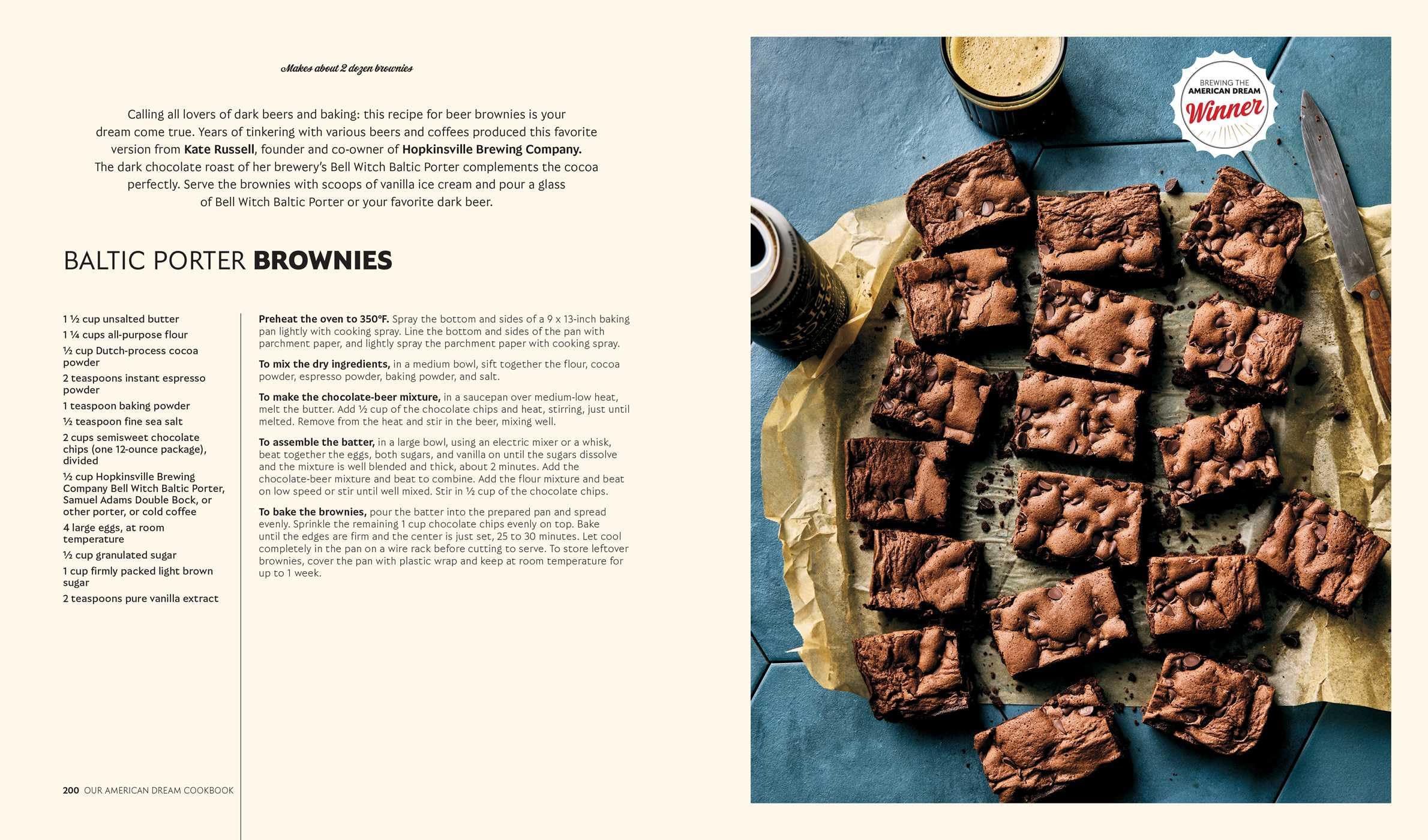 Our American Dream Cookbook: Favorite Recipes & Inspiring Journeys of 80 Culinary Trailblazers from Samuel Adams Brewing the American Dream