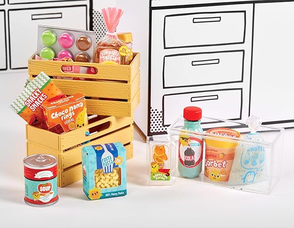 MGA’S MINIVERSE MAKE IT ALL YOU CAN EAT COLLECTIBLES, DIY, RESIN PLAY, REPLICA FOOD, NOT EDIBLE, 8+