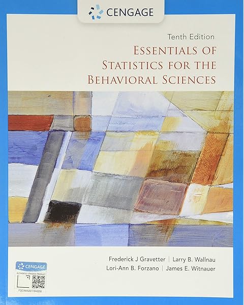 Amazon Com Essentials Of Statistics For The Behavioral Sciences Mindtap Course List Gravetter Frederick J Wallnau Larry B Forzano Lori Ann B Witnauer James E Books