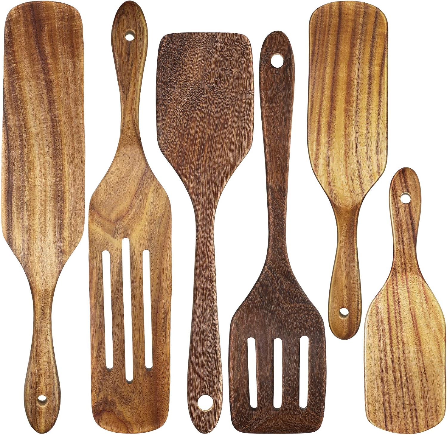 Buy 6 Pieces Wooden Cooking Utensils Wooden Spoons for Cooking Utensils in Pakistan WaooMart
