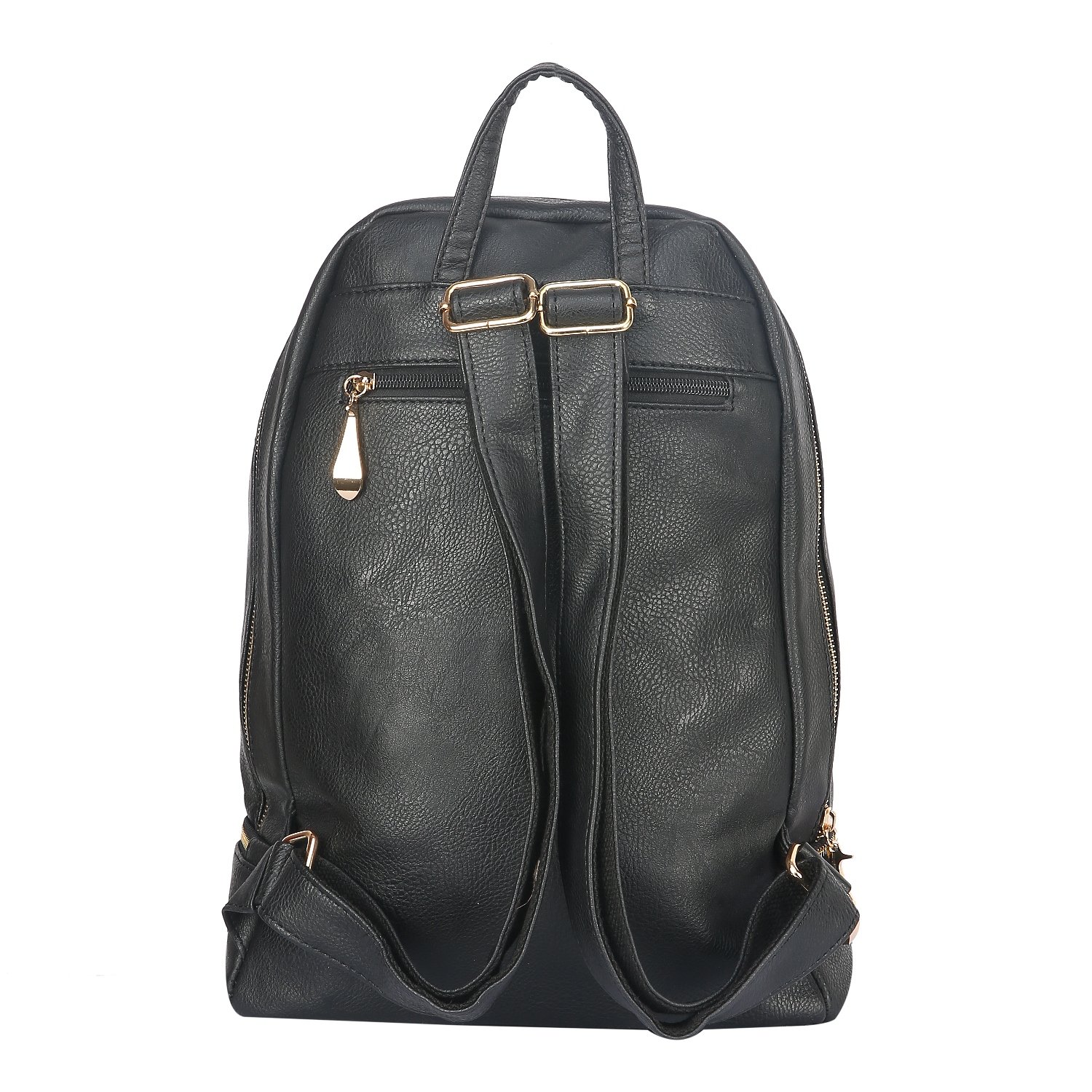 fiona trends pu zipper backpacks
