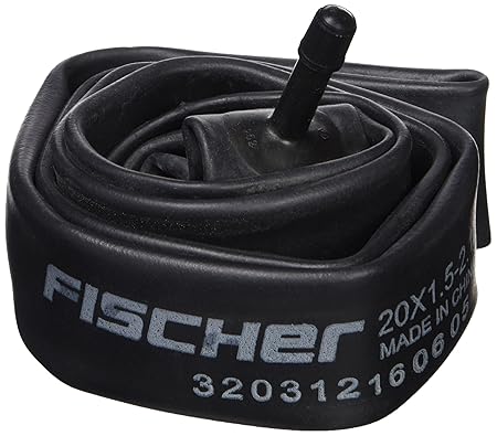 FISCHER Fahrradschlauch 20', breit, Auto-Ventil, pannensicher
