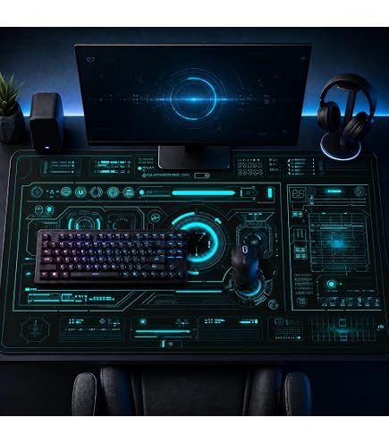 Amazon.com: 48x24 Inch Animated Style Gaming Mouse Pad XXXXL, Full