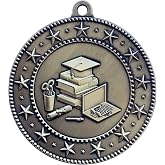 10 to 100 Packs of EMDC Style Scholastic Medals