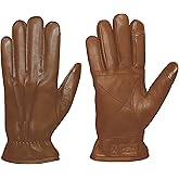 UGG mens 3 Point Leather Tech Gloves With Sherpa Lining