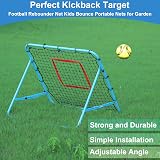 Amazing Tour Football Rebounder – Adjustable Steel Frame Trainer view 5