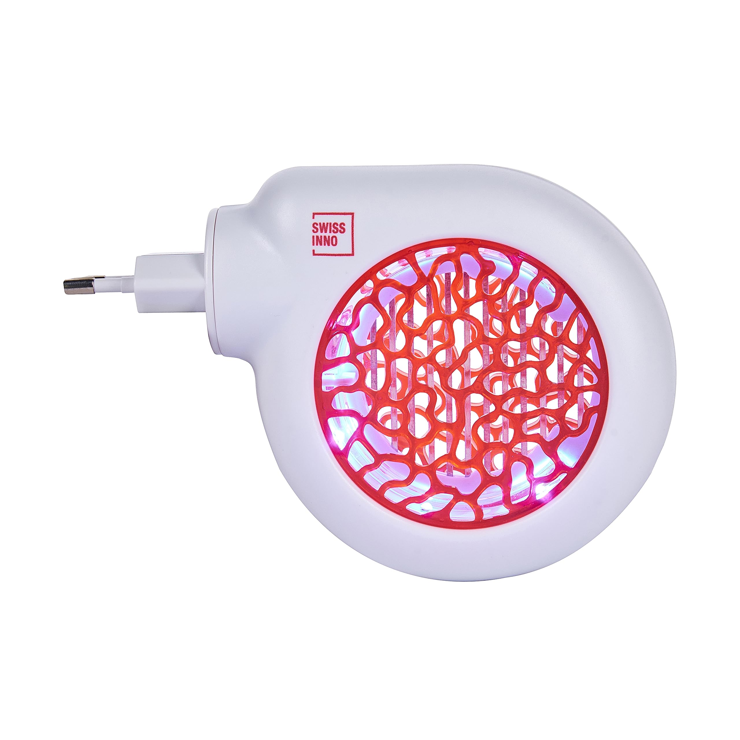 SWISSINNO Mini Electric Flying Insect Destroyer LED 3 Watt: Mosquito and fly trap for indoor use, without chemicals or poison
