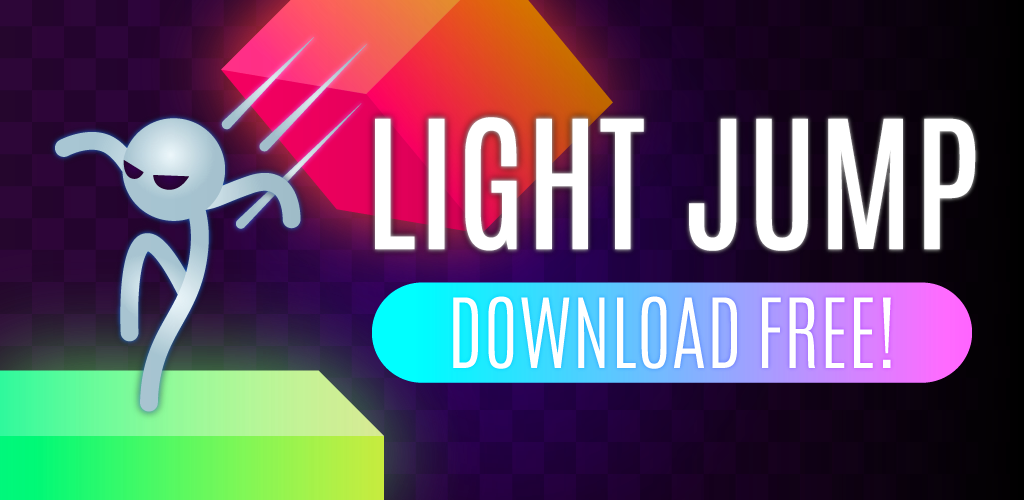 Light Jump Stickman Up Glow It Jumping Satisfying Game