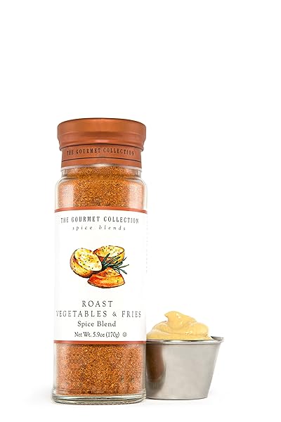 THE GOURMET COLLECTION SEASONING BLENDS ROAST VEGETABLES & FRIES SPICE BLEND SEASONING FOR COOKING SWEET POTATOES, FRIES, CAULIFLOWER RICE, VEGGIES!