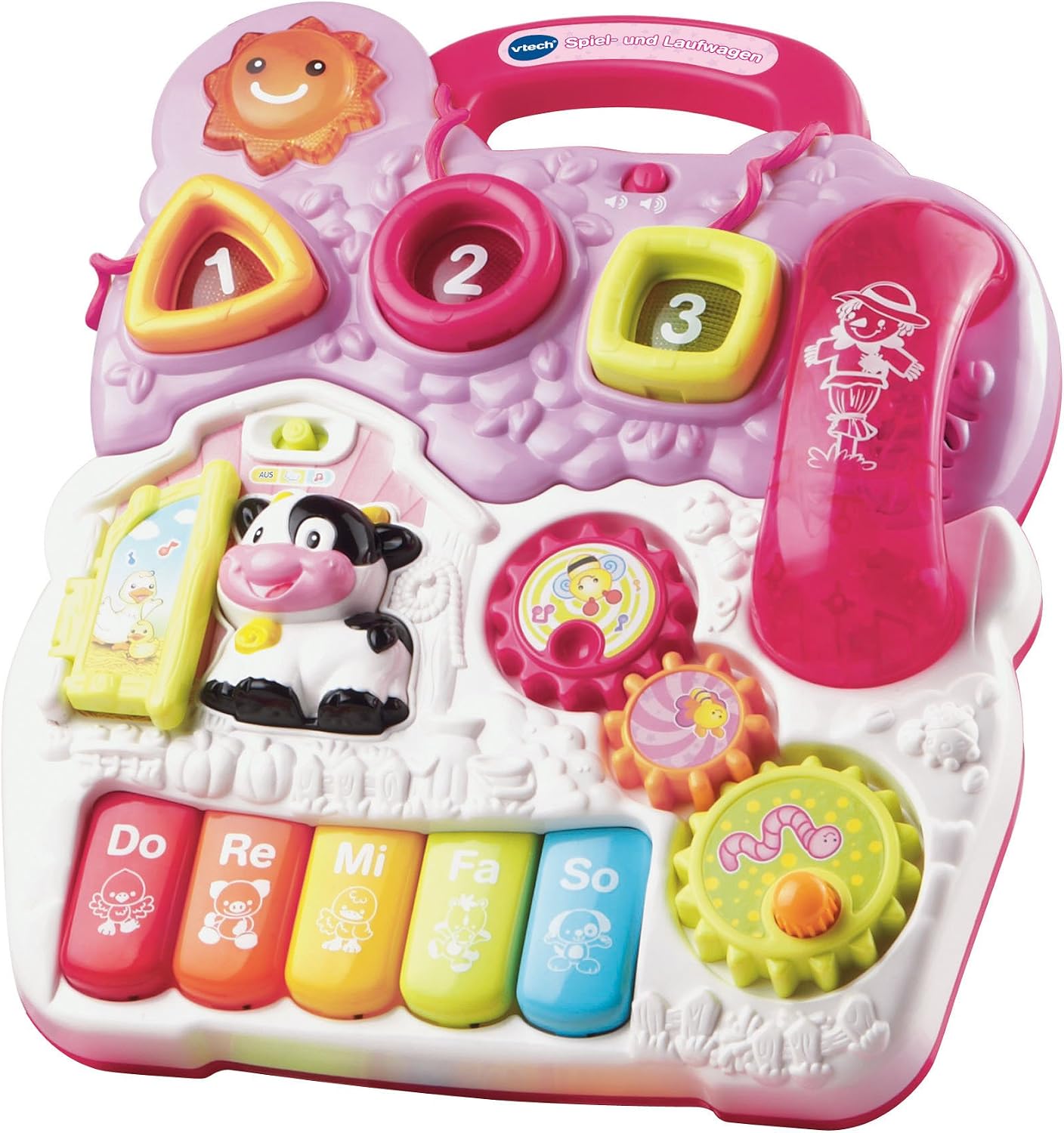 VTech Baby Activity Walker (German Language), Pink - Image 3