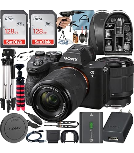 Amazon Canada: Sony Mirrorless Alpha 7 IV Body only Plus SEL24105G