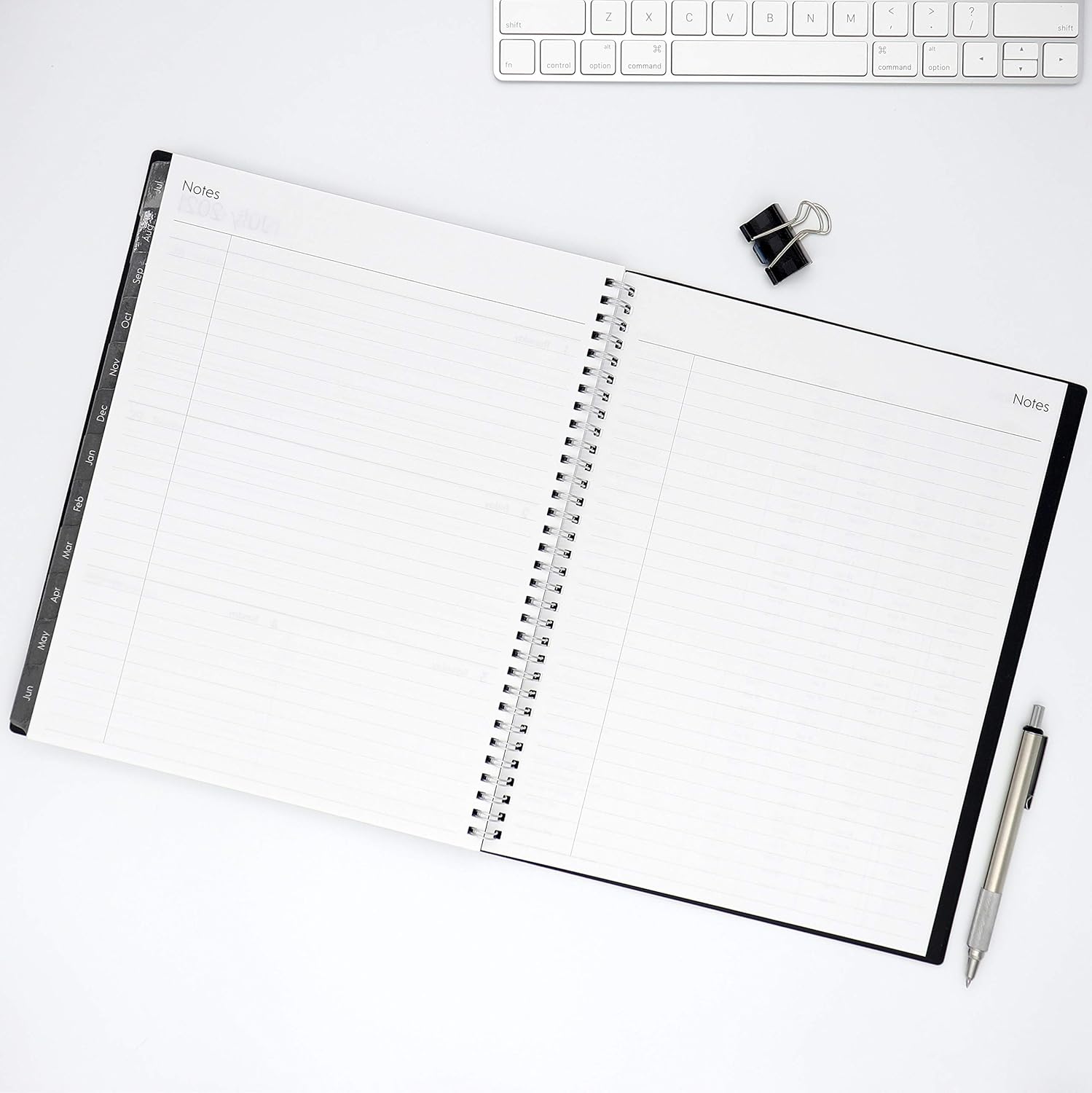 Blue Sky 2020-2021 Academic Year Weekly & Monthly Planner, Flexible Cover, Twin-Wire Binding, 8.5" x 11", Enterprise (118062) : Office Products