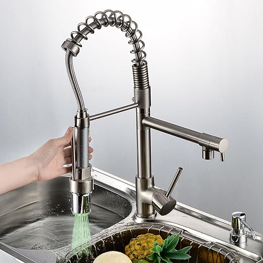 How To Install A Pull Down Faucet Kitchen Faucet Kitchen Sink