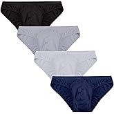 WINDAY Men's Underwear Micromodal Bikinis Seamless Breathable Briefs