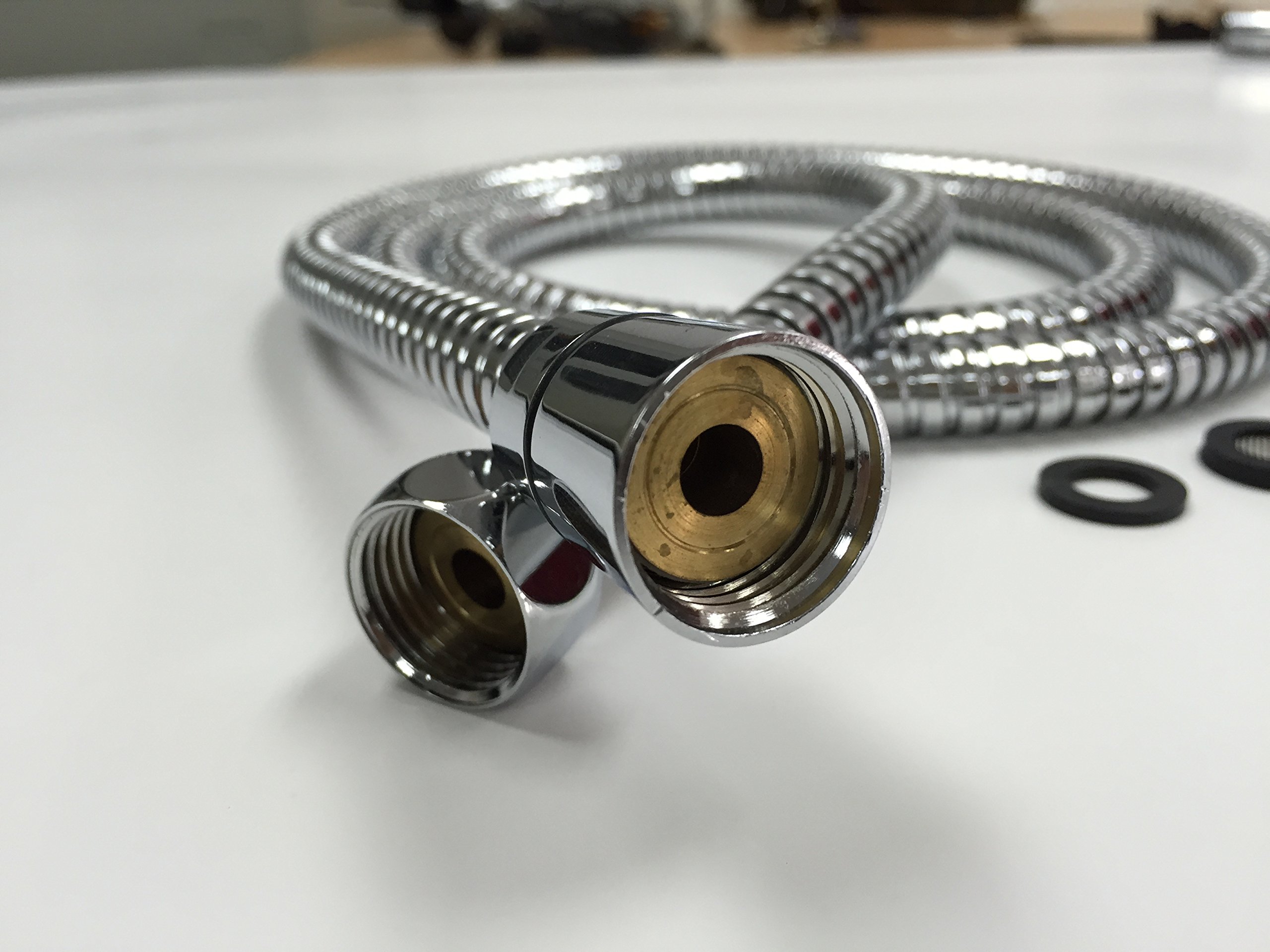 Purelux 100 Inch (8'4") Extra Long Shower Hose for Handheld Shower Head