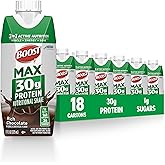 BOOST MAX Protein Shakes Ready to Drink, Chocolate, 11 Fl Oz, (Pack of 18) | 30g High Protein Shake, Nutritional Drinks to Support Muscle Recovery After Exercise, 26 Vitamins &amp; Minerals, 1g Sugar