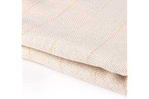 YURDON Monks Cloth,Tufting Cloth for Punch Needle,Rug Gun,Tufting Gun (1x1yard)