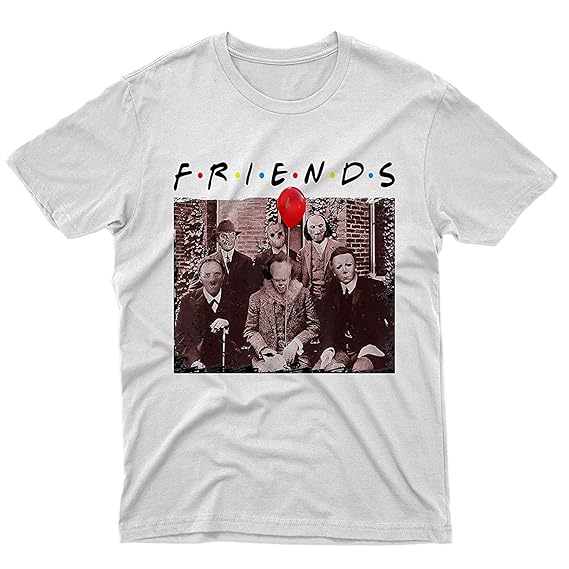 maglietta friends horror