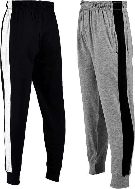 white track pants boys