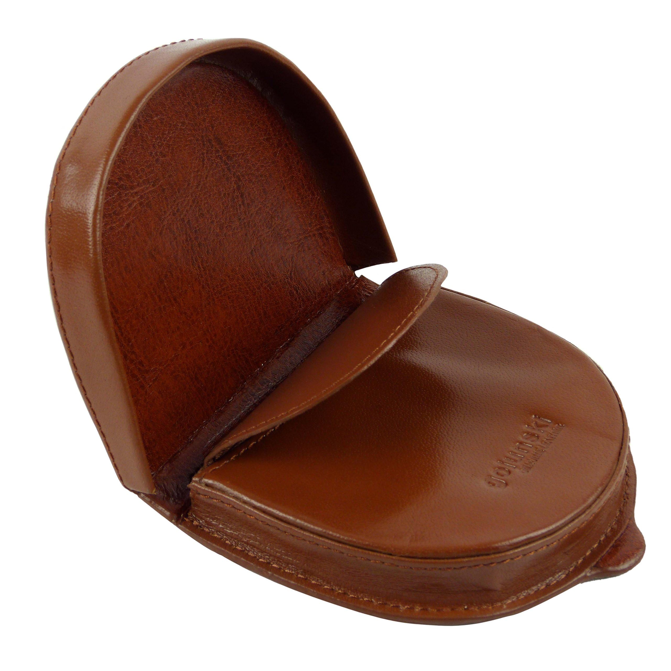 Mens Gents Leather Coin Tray by Golunski Purse Wallet 2 Colours Tan