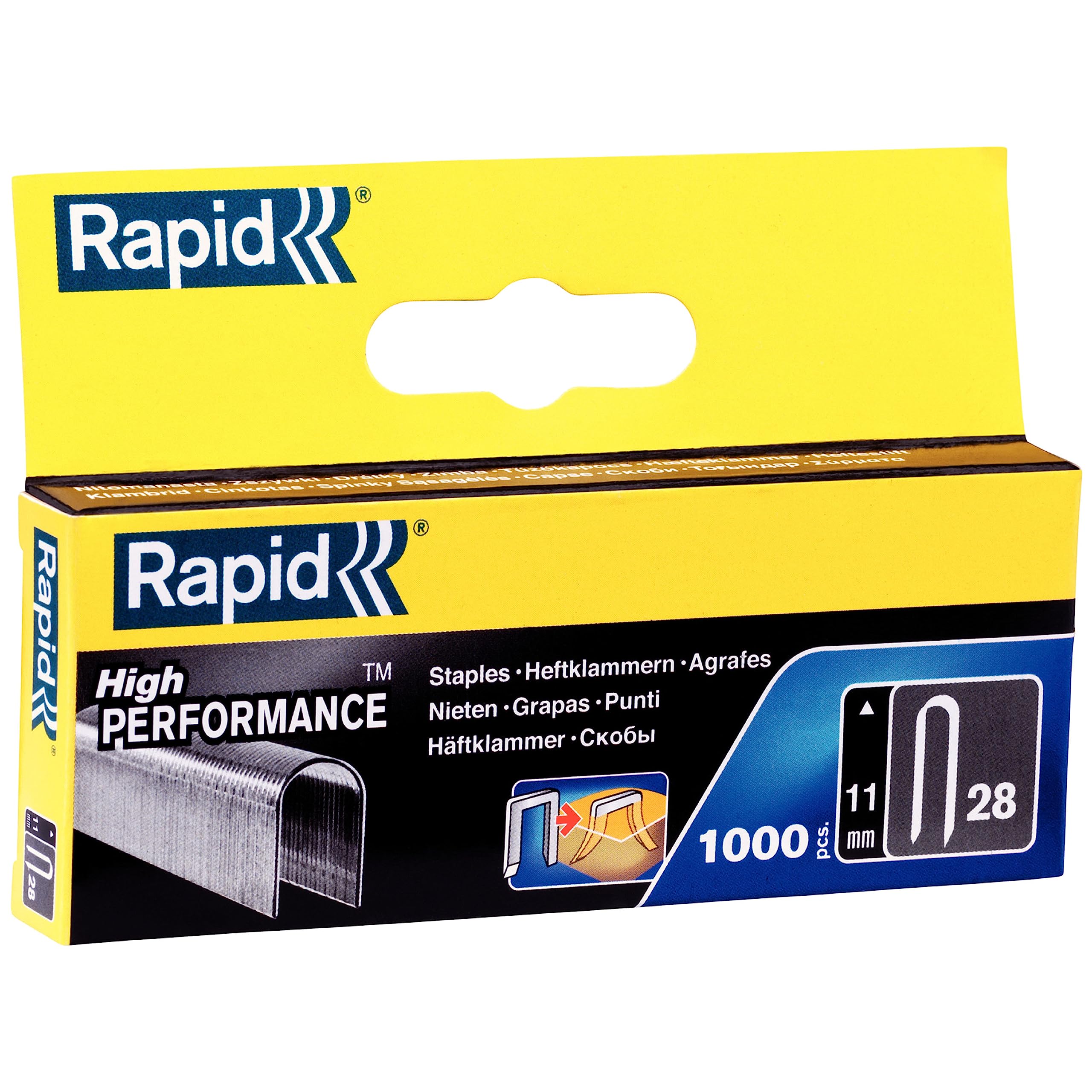 Rapid Staples, High Performance, grey, 11891932