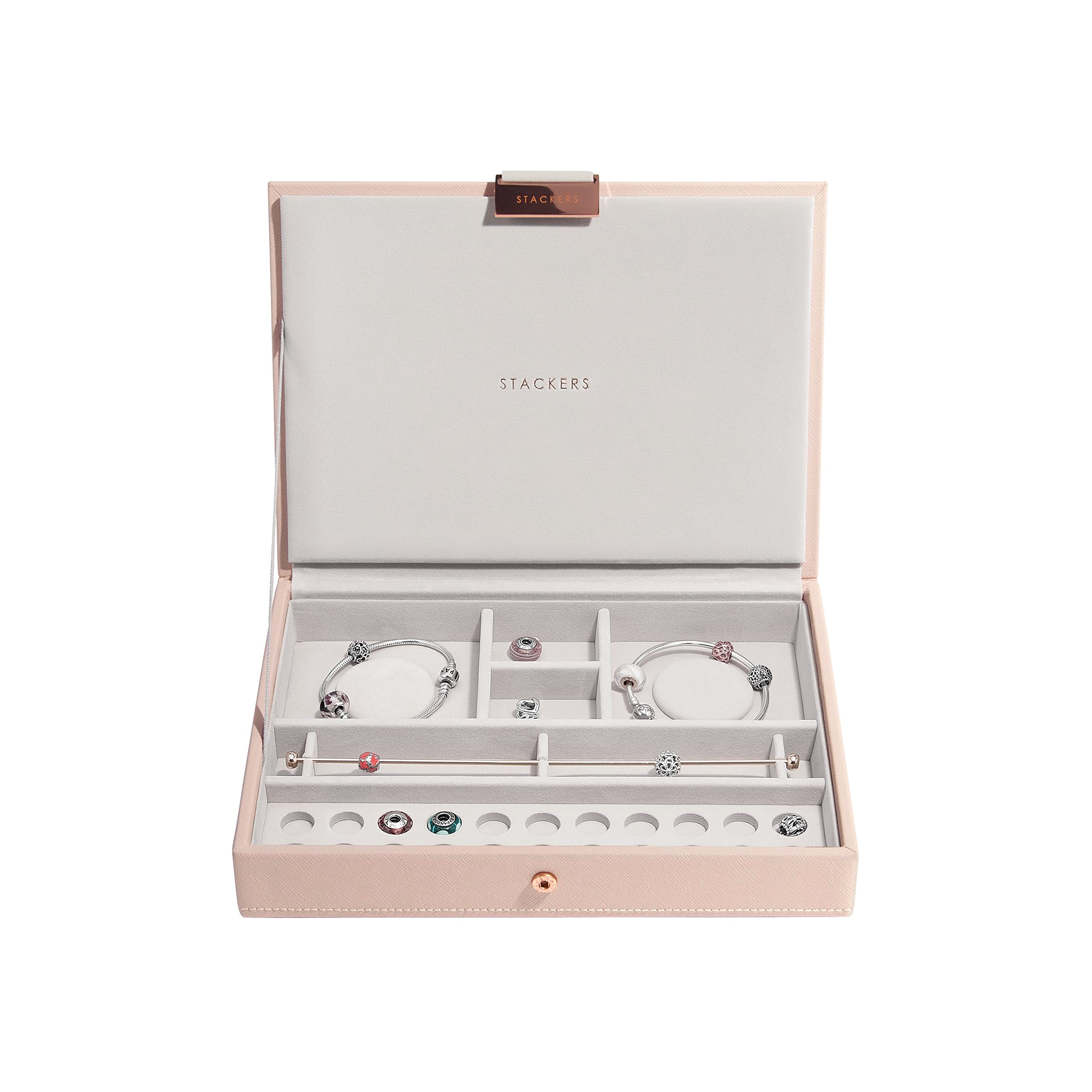 Stackers Blush Pink Classic Charm Lid