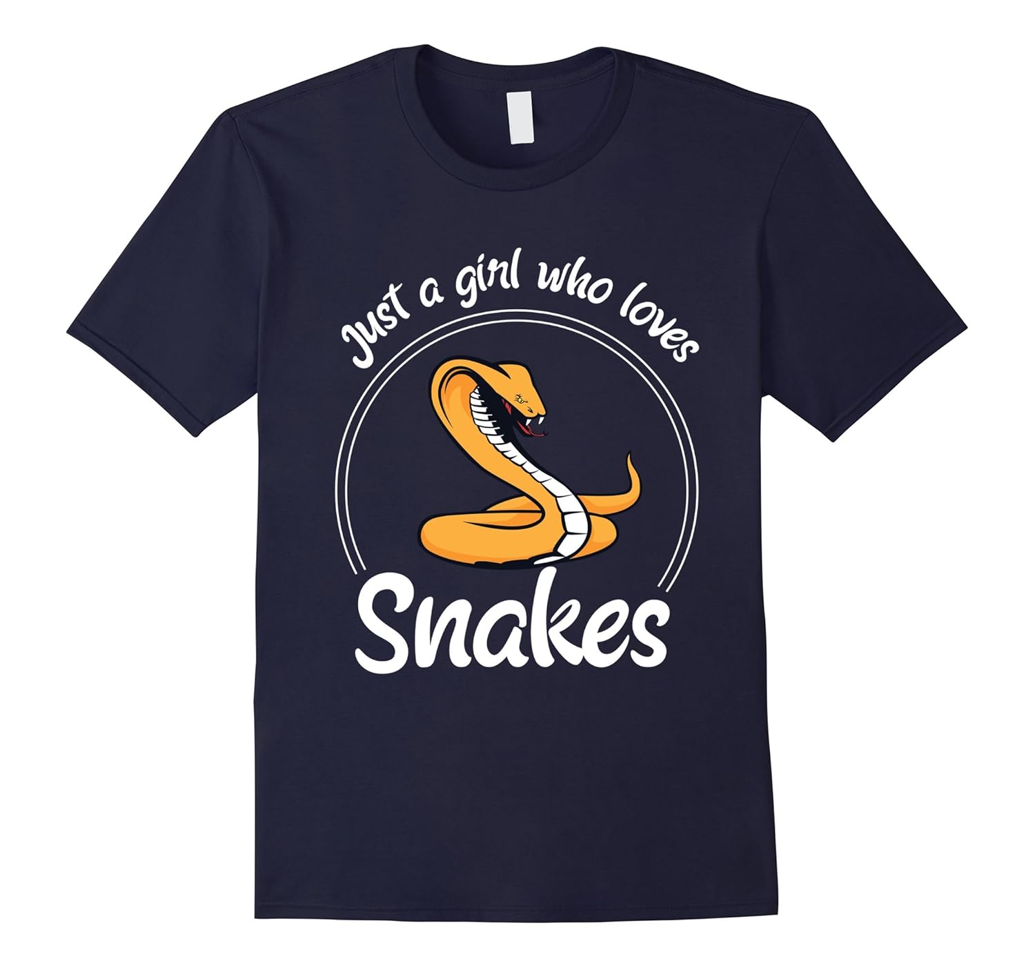 Just A Girl Who Loves Snakes T-Shirt-Rose