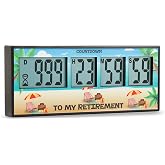 Retirement Timer up to 999 days, countdown and alarm by Cirbic (Retirement)