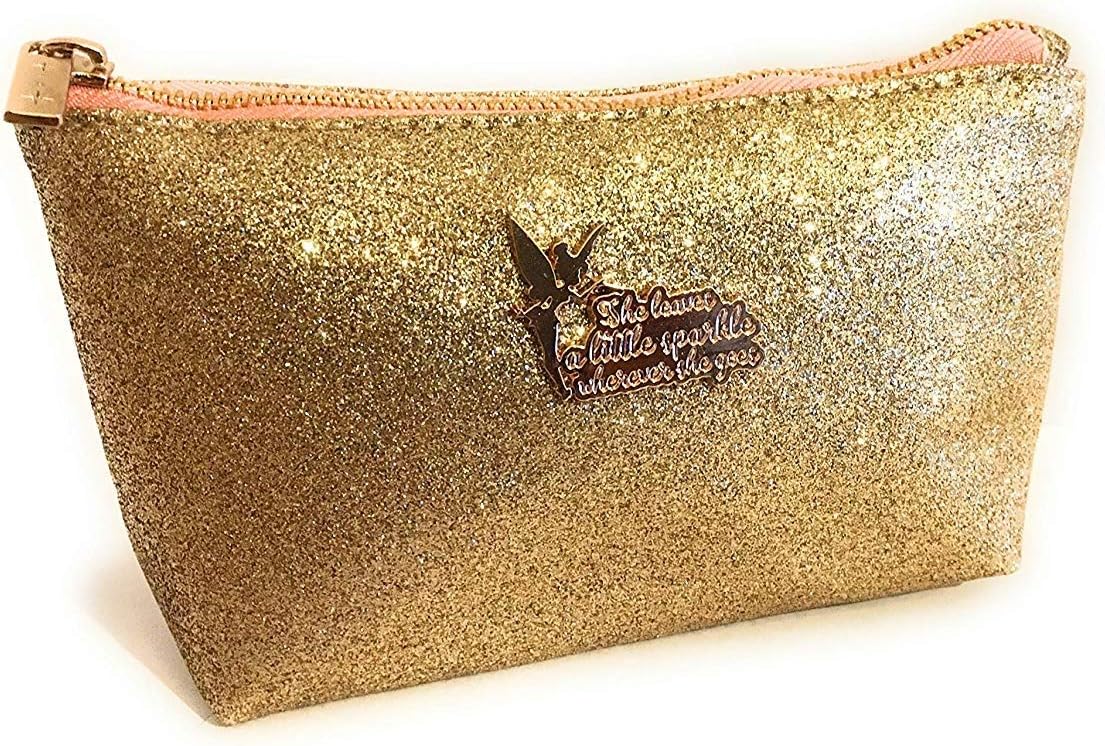 Peter Pan Tinker Bell Makeup Bag - Officially Licensed Disney Merchandise