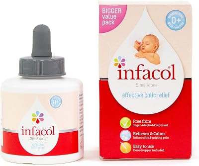 Infacol Simeticone Colic Drops 85ml Birth Onwards Orange Flavour