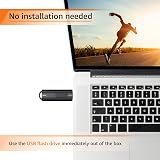 Amazon Basics 128 GB USB 3.1 Flash Drive Read 130 MB/s Black view 5